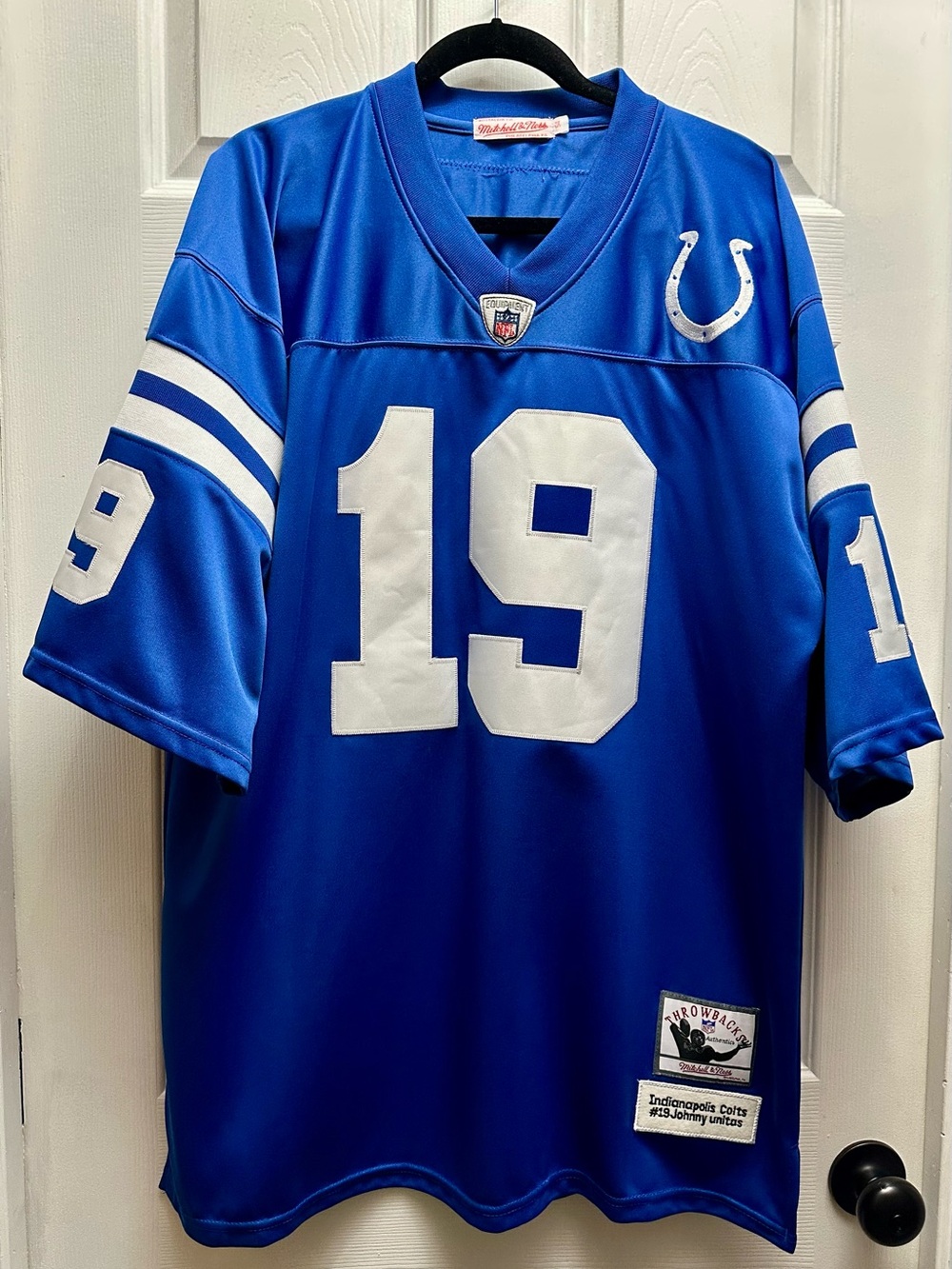 Mitchell & Ness Indianapolis Colts Johnny Unitas Throwback Jersey